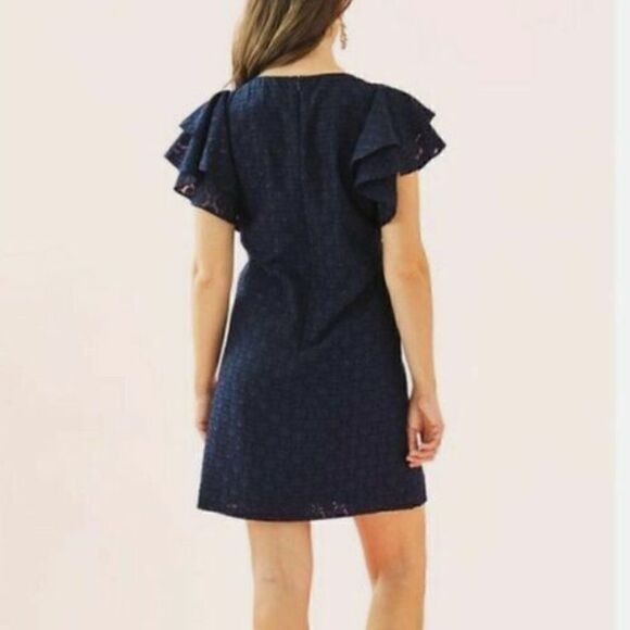 Lilly Pulitzer Navy Kathie Dress NWT size 2 - Picture 2 of 15